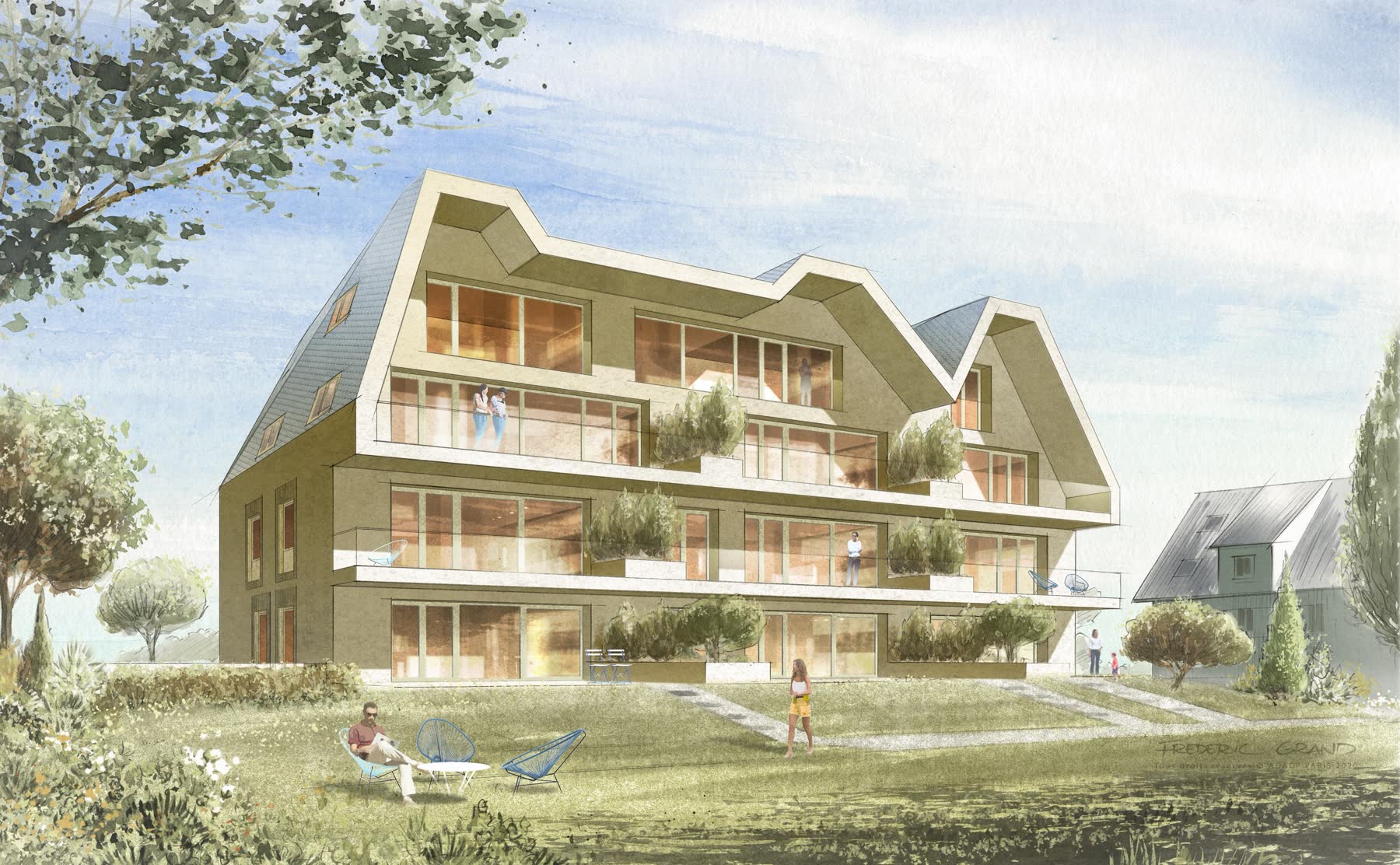Unicorn partenaire de PRE pour la commercialisation d'une résidence de haut standing à Walferdange